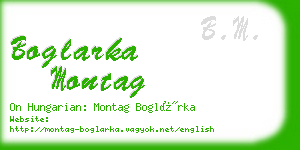 boglarka montag business card